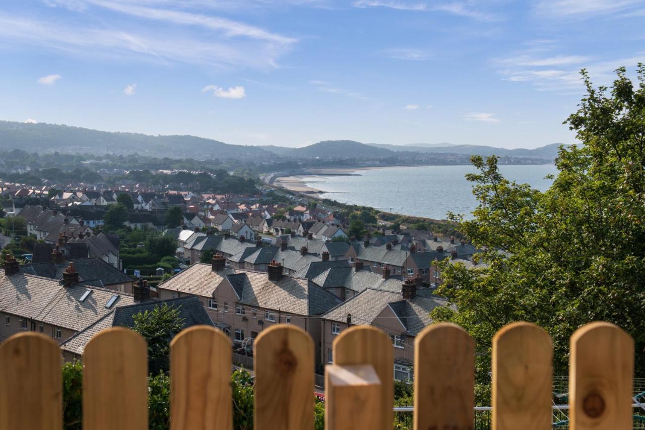 Windy Ridge Terrace With Beautiful Sea Views, North Wales Coast Villa Old Colwyn Exterior foto